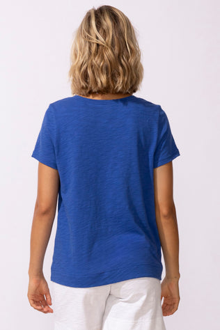 Textured Peruvian Cotton Base Tee
