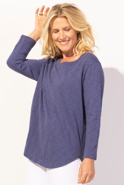 Textured Peruvian Cotton Weekender Tunic