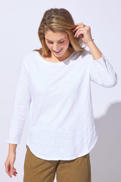 Textured Peruvian Cotton Weekender Tunic