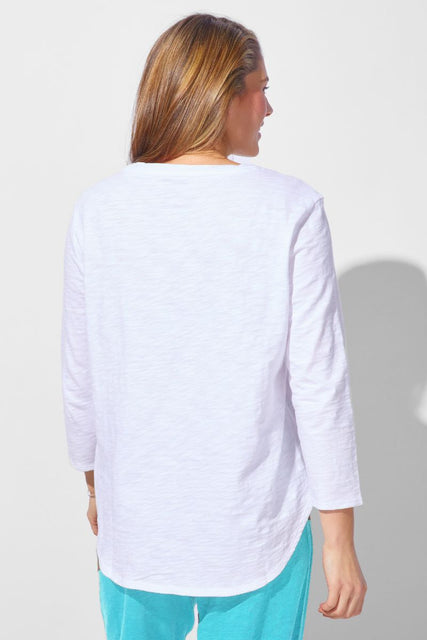 Textured Peruvian Cotton Weekender Tunic