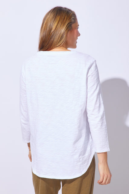 Textured Peruvian Cotton Weekender Tunic