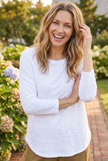 Textured Peruvian Cotton Weekender Tunic