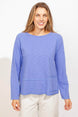 Textured Peruvian Cotton Unplugged Pullover