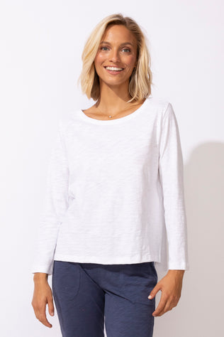 Textured Peruvian Cotton Every Body Tee