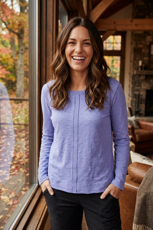 Stay Centered Peruvian Cotton Tee