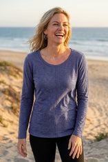 Stay Centered Peruvian Cotton Tee