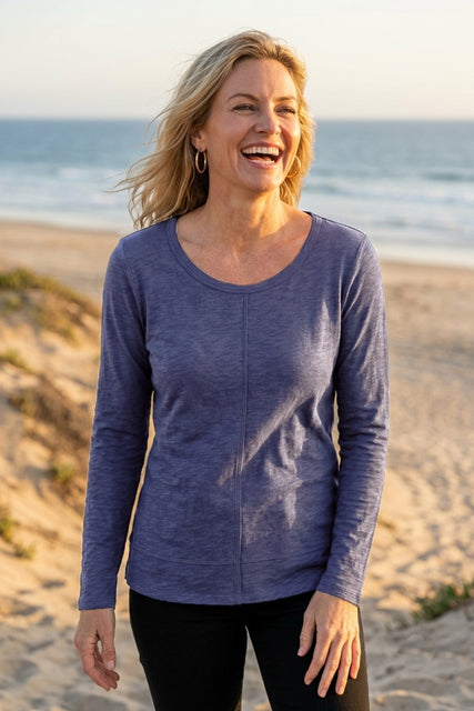 Stay Centered Peruvian Cotton Tee