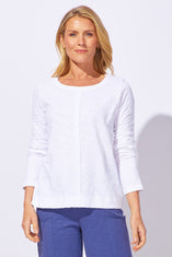 Stay Centered Peruvian Cotton Tee