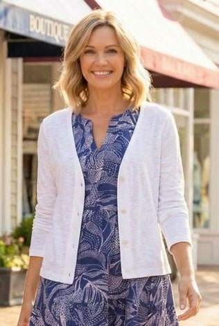 Textured Peruvian Cotton Chill Jacket