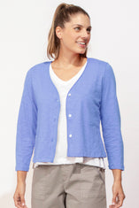 Textured Peruvian Cotton Chill Jacket