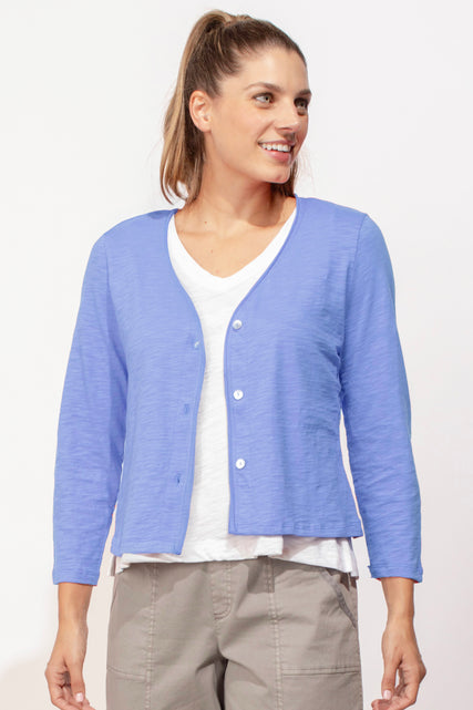 Textured Peruvian Cotton Chill Jacket