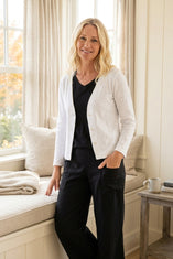 Textured Peruvian Cotton Chill Jacket