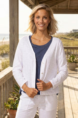 Textured Peruvian Cotton Chill Jacket