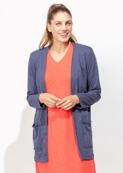 Textured Peruvian Cotton Stroll Jacket
