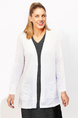 Textured Peruvian Cotton Stroll Jacket