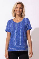Peruvian Cotton Driftwood Dockside Tee