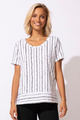 Peruvian Cotton Driftwood Dockside Tee