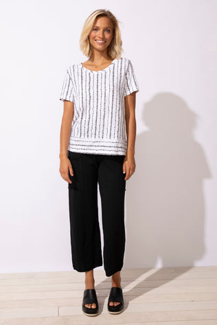 Peruvian Cotton Driftwood Dockside Tee