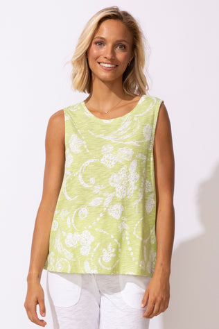 Vintage Scroll Hi Tide Tank