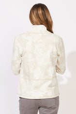Fireside Floral Quarter Zip Pullover