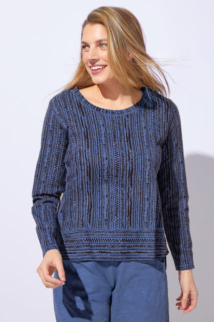 Peruvian Cotton Woodblock Easy Tee