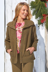 Plush Fleece Fireside Jacket