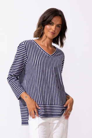 Santa Barbara Stripe Tee