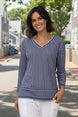 Santa Barbara Stripe Tee