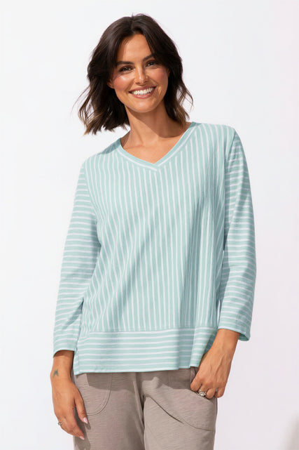 Santa Barbara Stripe Tee