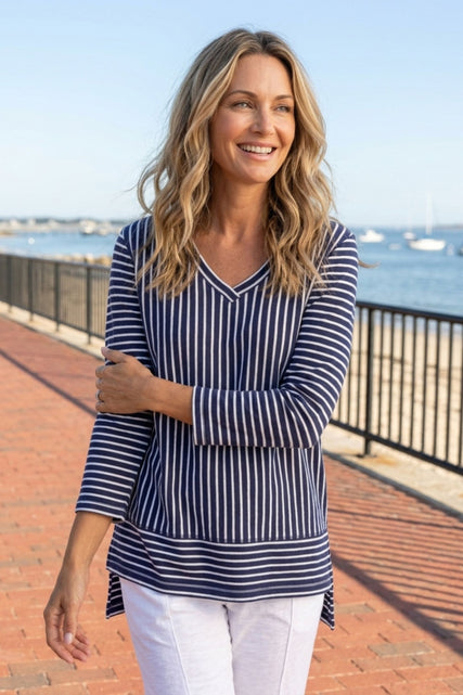 Santa Barbara Stripe Tee