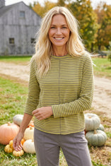Verona Stripe Layover Tee
