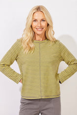 Verona Stripe Layover Tee
