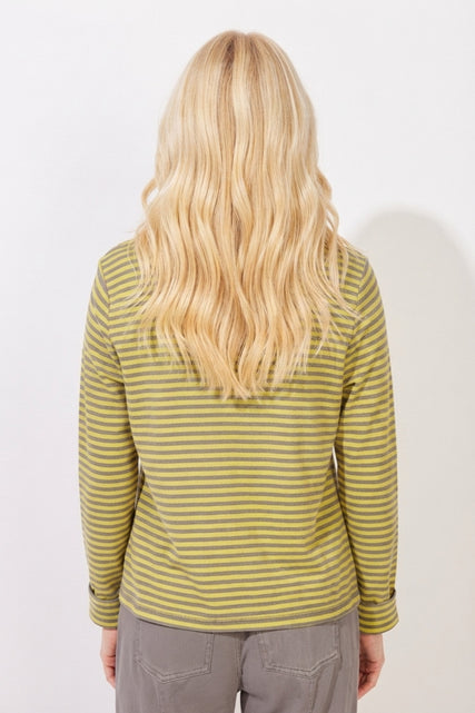 Verona Stripe Layover Tee