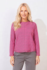 Verona Stripe Layover Tee