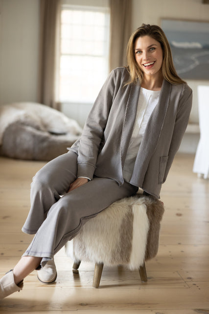 Color Wash Terry Anywhere Pant