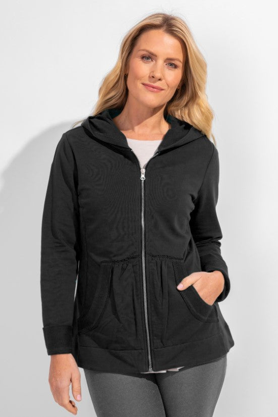 Ruched Pocket Hoodie