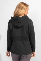 Ruched Pocket Hoodie