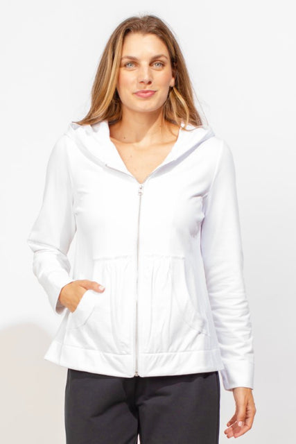 Ruched Pocket Hoodie