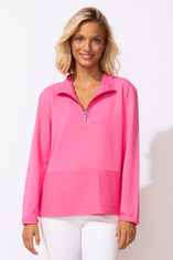 Ocean Front Terry Cozy Quarter Zip
