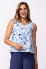 Regatta Rayon Sea Glass Resort Tank