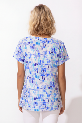 Regatta Rayon Sea Glass Pleated Pullover