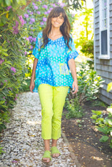 Regatta Rayon Paisley Patch Vacay Top