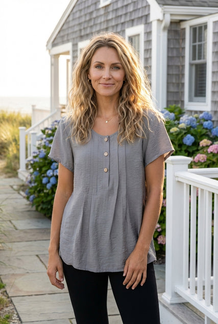Regatta Rayon Pleated Pullover