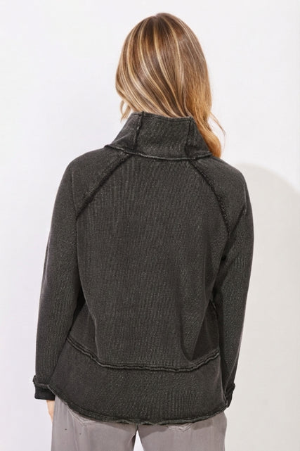 Horizon Mock Neck Top