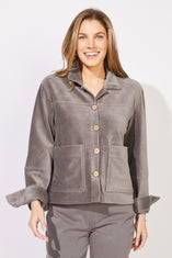 Corded Velour Jacket