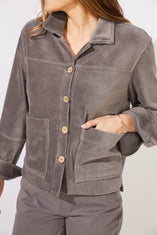 Corded Velour Jacket