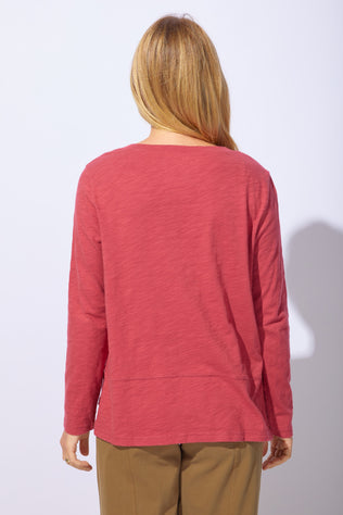 Peruvian Cotton Dragonfly Hi Lo Tee