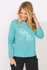 Shibori Dragonfly Tee