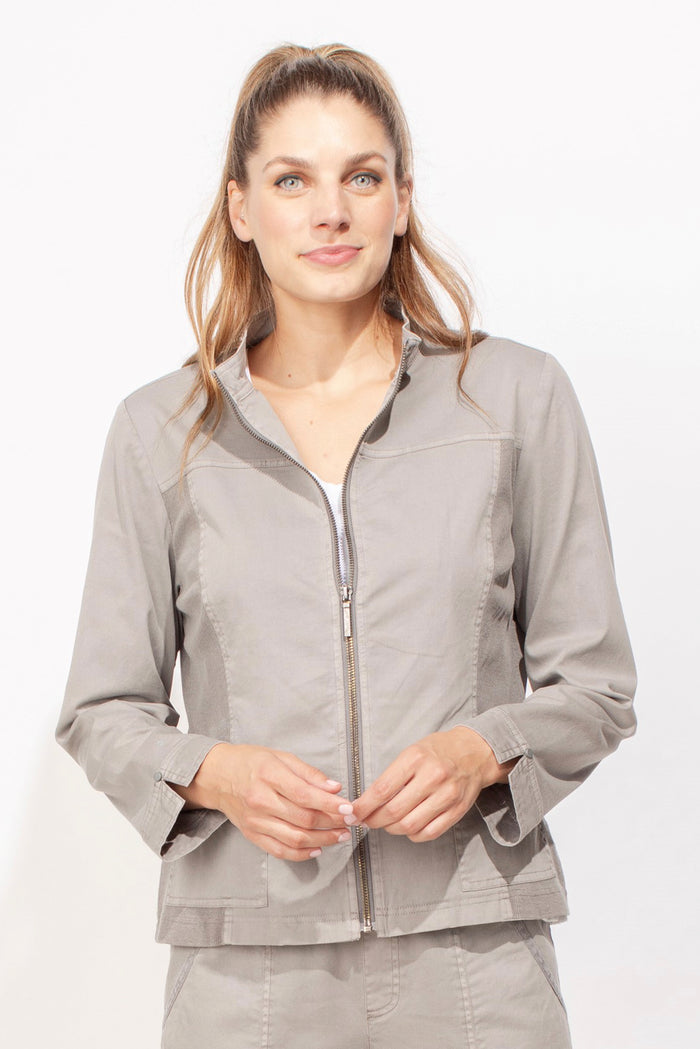 Ocean Front Sun Washed Cotton Jacket