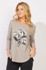 Peruvian Cotton Craft Floral Tee